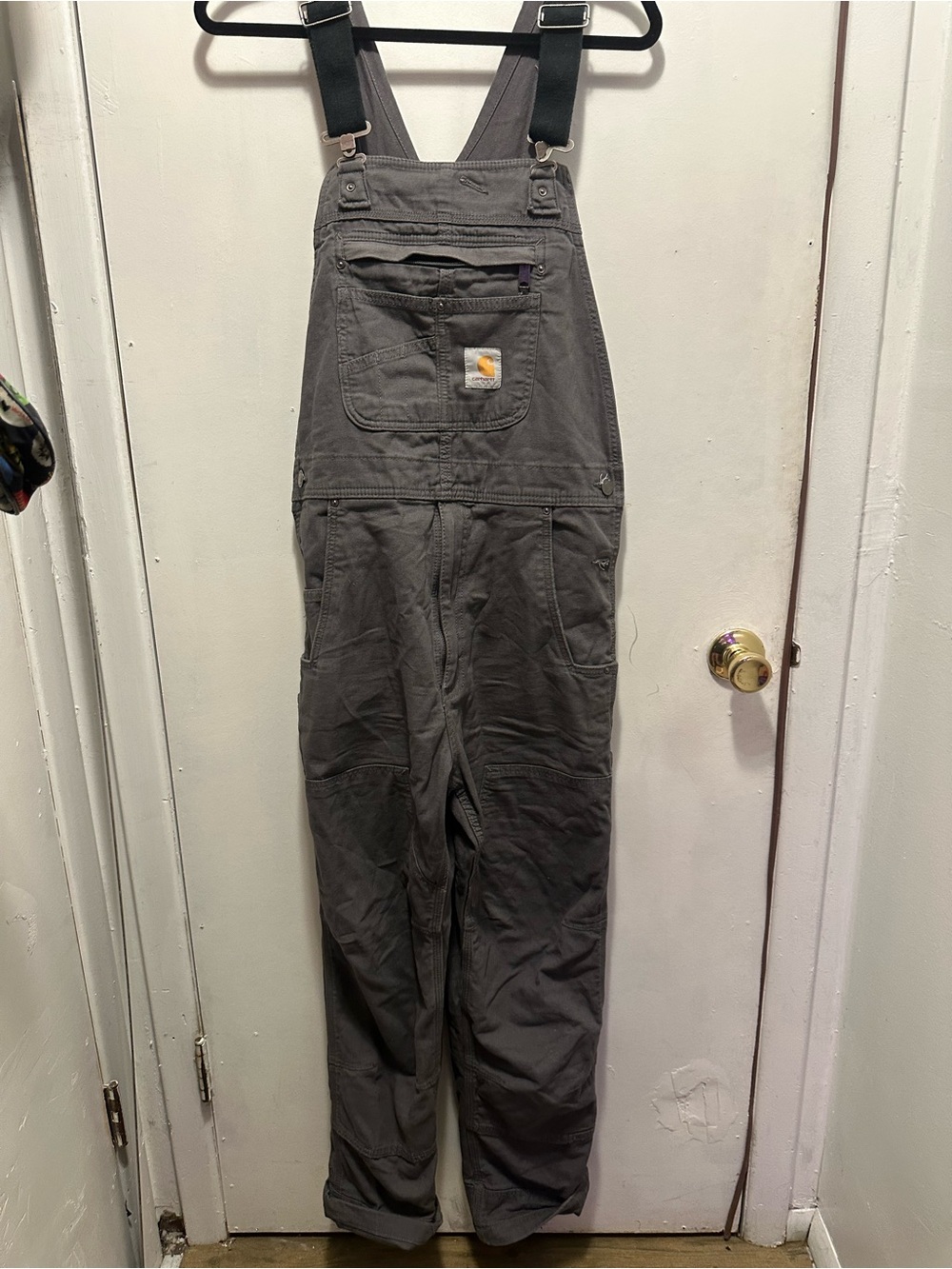 Carhartt Rigby Rugged Flex Bib Overalls Gravel Gray 32x30 102987
